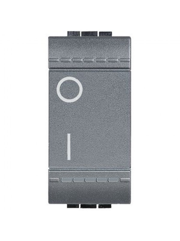 LL - INTERRUTTORE 2P 16A 1M ANTRACITE