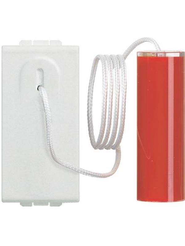 LIGHT - PULSANTE 1PNO 10A A TIRANTE