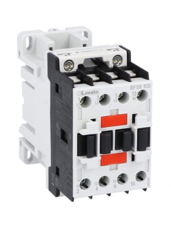 CONTATTORE 3P+1NO 9A AC3