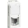 L.NOW - CONNETTORE RJ11 (4/6) K10 BIANCO
