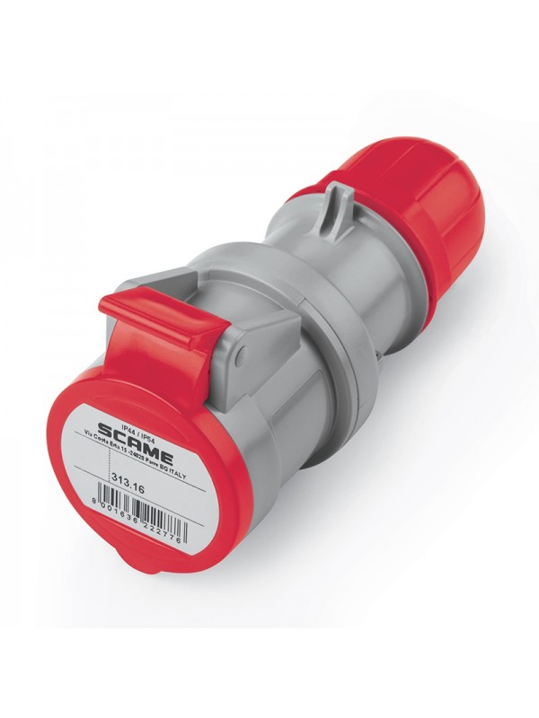 PRESA MOBILE 3P+T IP44 16A 6H 380-415V