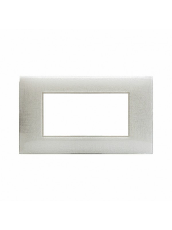 PLACCA YOUNG44 BIANCO 3D         4M