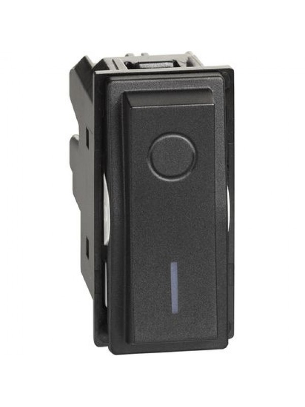 L.NOW - INTERRUTTORE 2P 16AX NERO