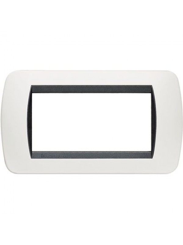 LIVING INT.- PLACCA4P PLASTICA ACCIAIO S.