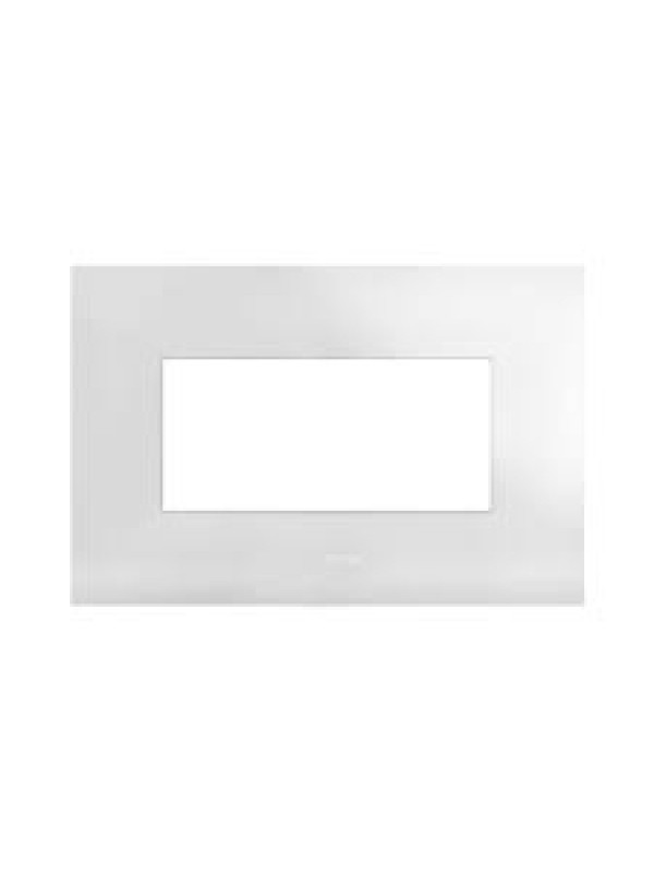 PLACCA SMART44 METALLO BIANCO  4M