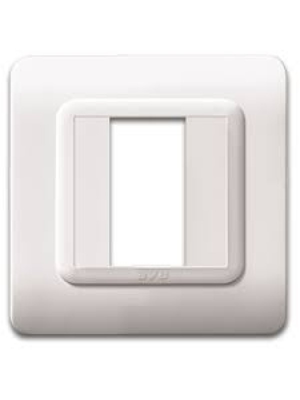 PLACCA TECN.44 BIANCO RAL9010    1M