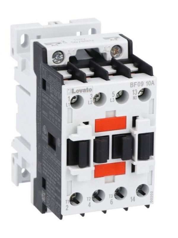 CONTATTORE 3P+1NO 9A AC3