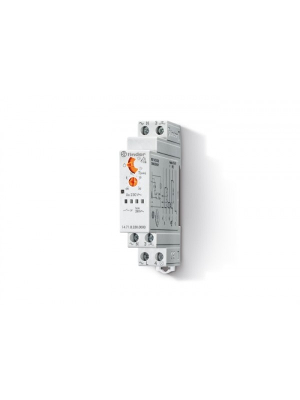 LUCE SCALA DIN 17.5MM 1NO 20MIN-PULIZIASCA